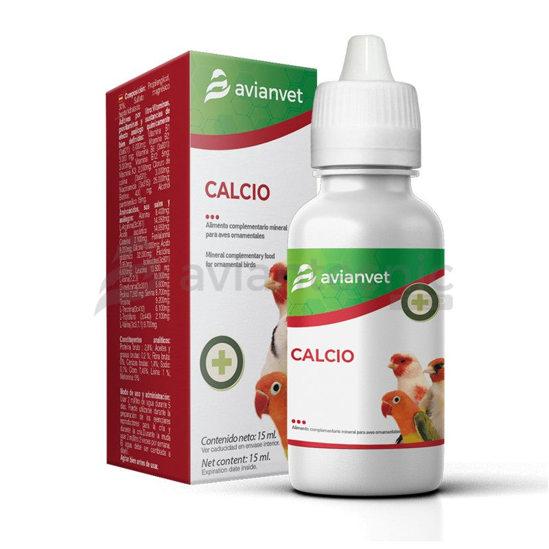 Calcio Líquido Avianvet 15 ml