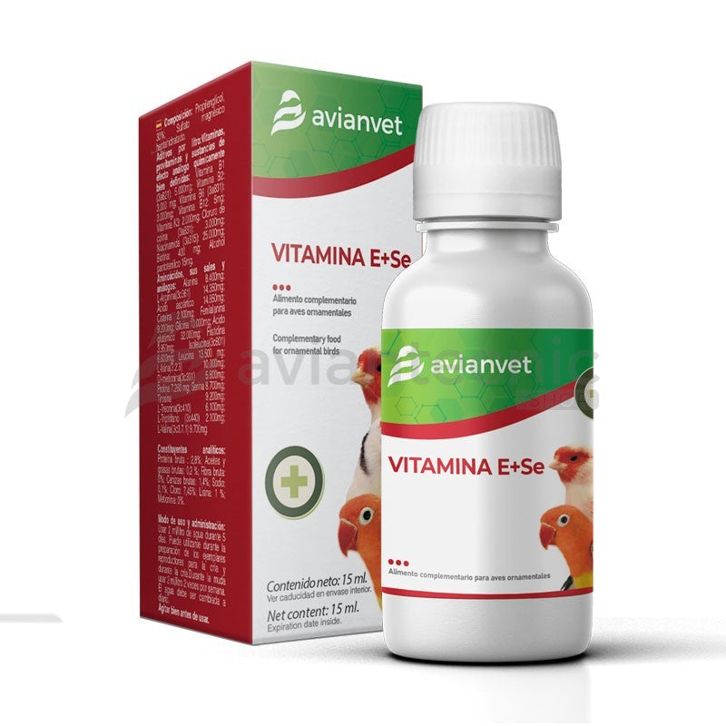 Vitamina E + Se Avianvet 15 ml